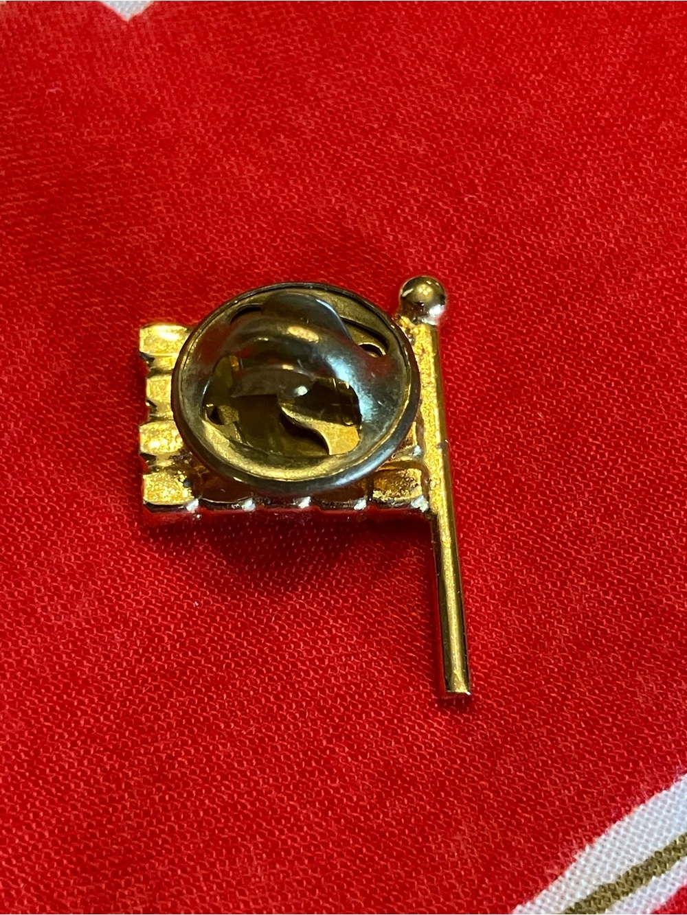 USA RHINESTONE TACK PIN - Picture 2 of 4